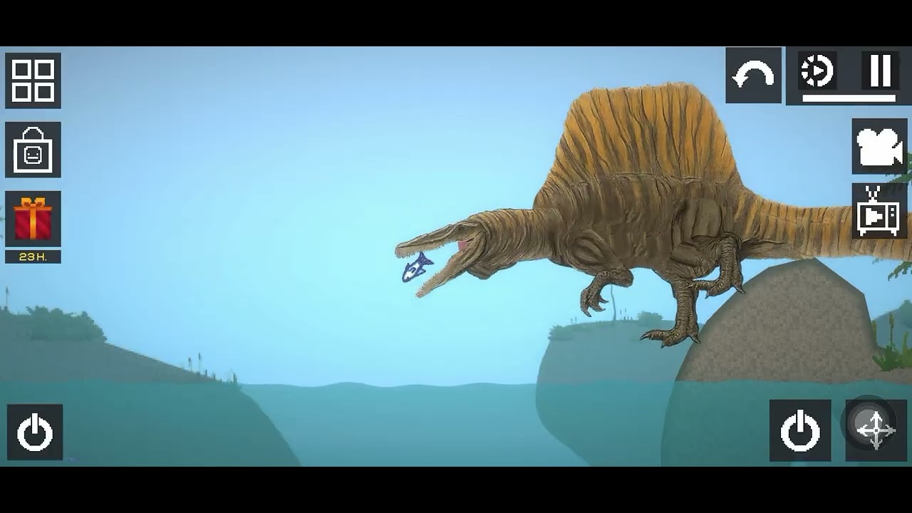The life of a spinosaurus melon sandbox