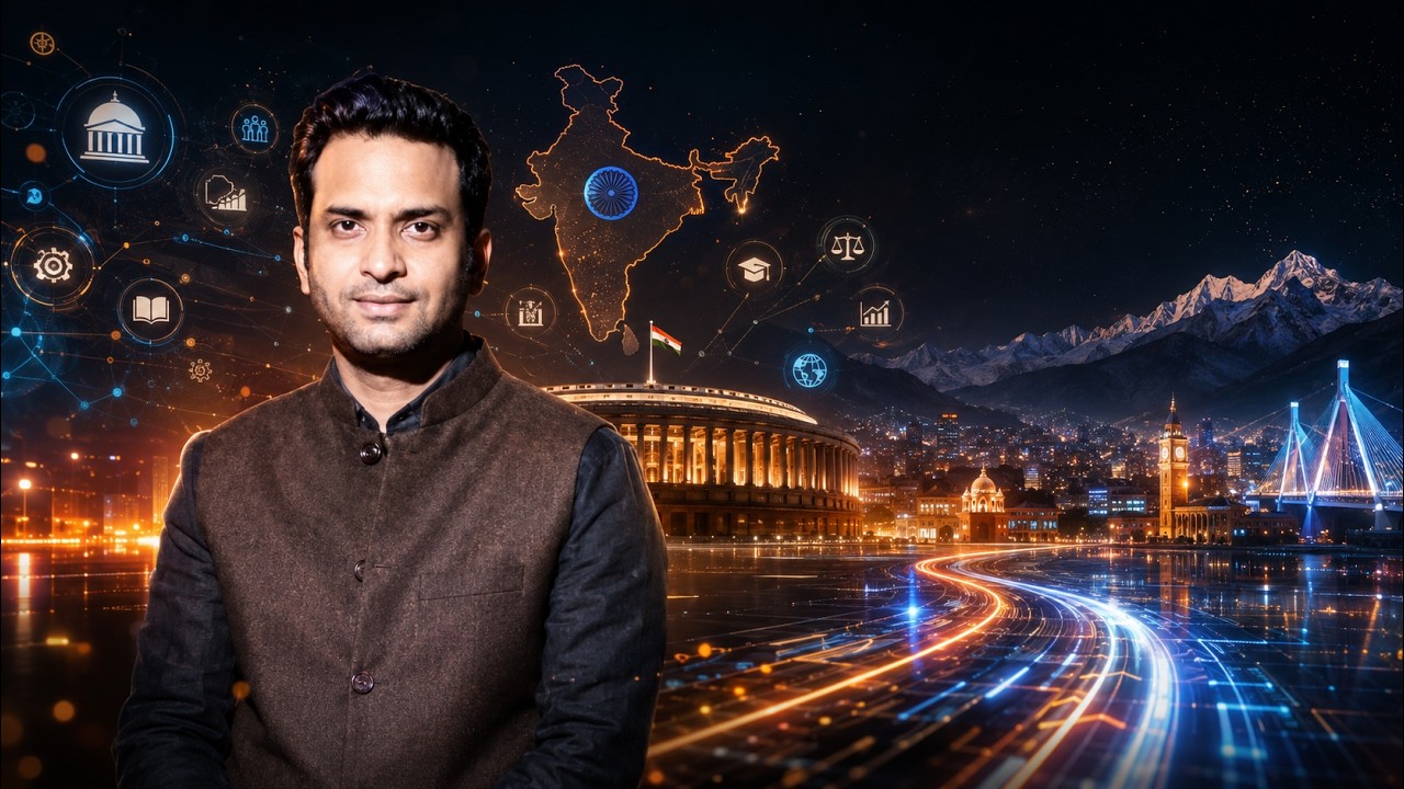 Youth, Politics & The Future of India: Rahul Tandon on Leadership, J&K & Congress Vision