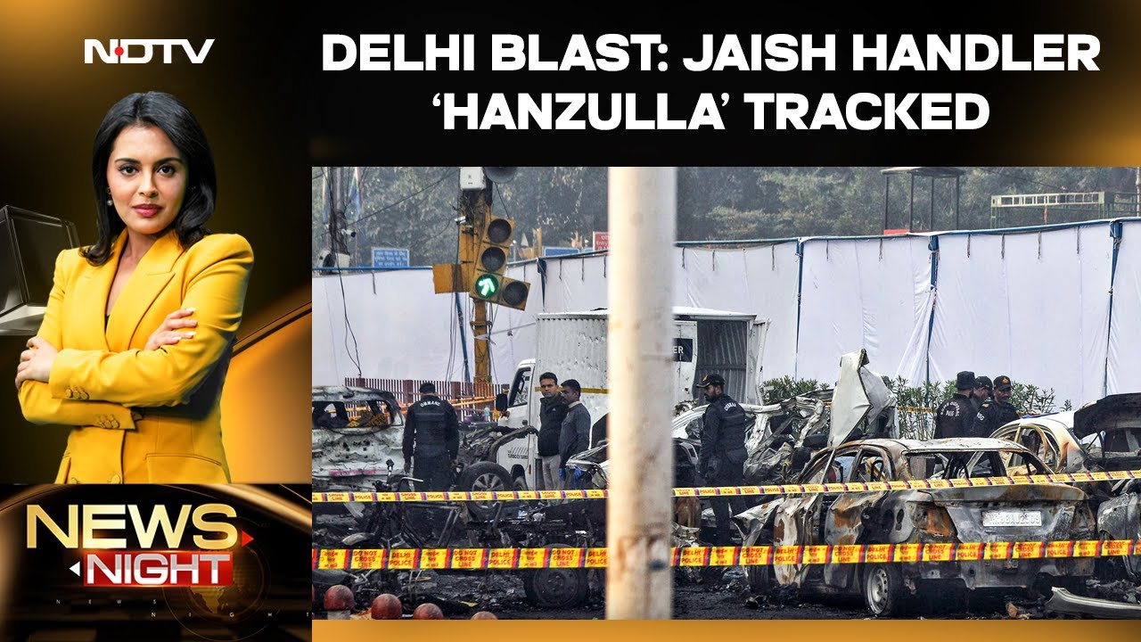 Red Fort Blast Probe: Agencies Track Jaish Handler 'Hanzulla' Linked to Bomb-Making Videos