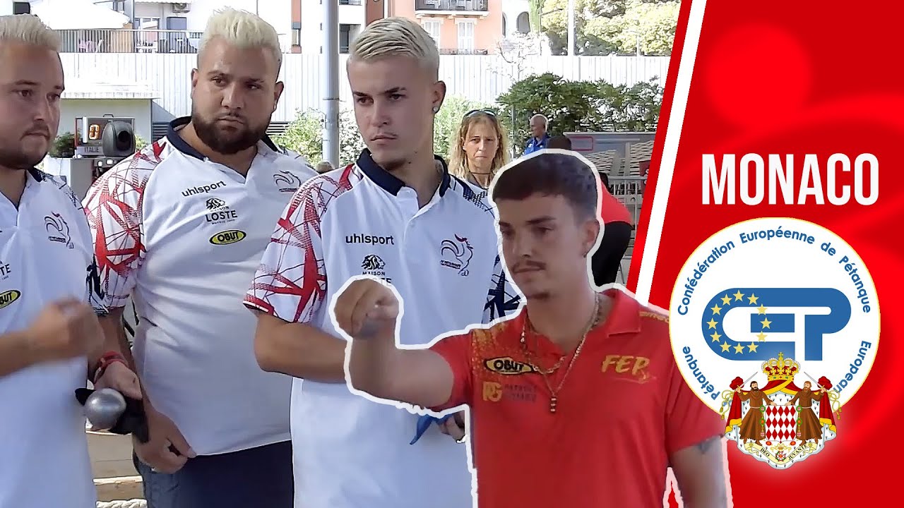 3e tour FRANCE vs ESPAGNE : Championnats d'Europe Espoirs - European U23 Championships - Monaco 2023