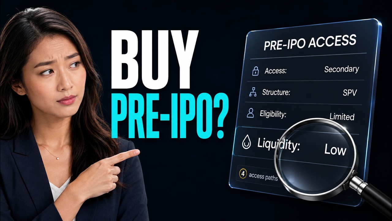 How to Buy Pre-IPO Stock in 2026: Paths, Platforms, and Risks #preipo   #rwa   #tokenizedassets