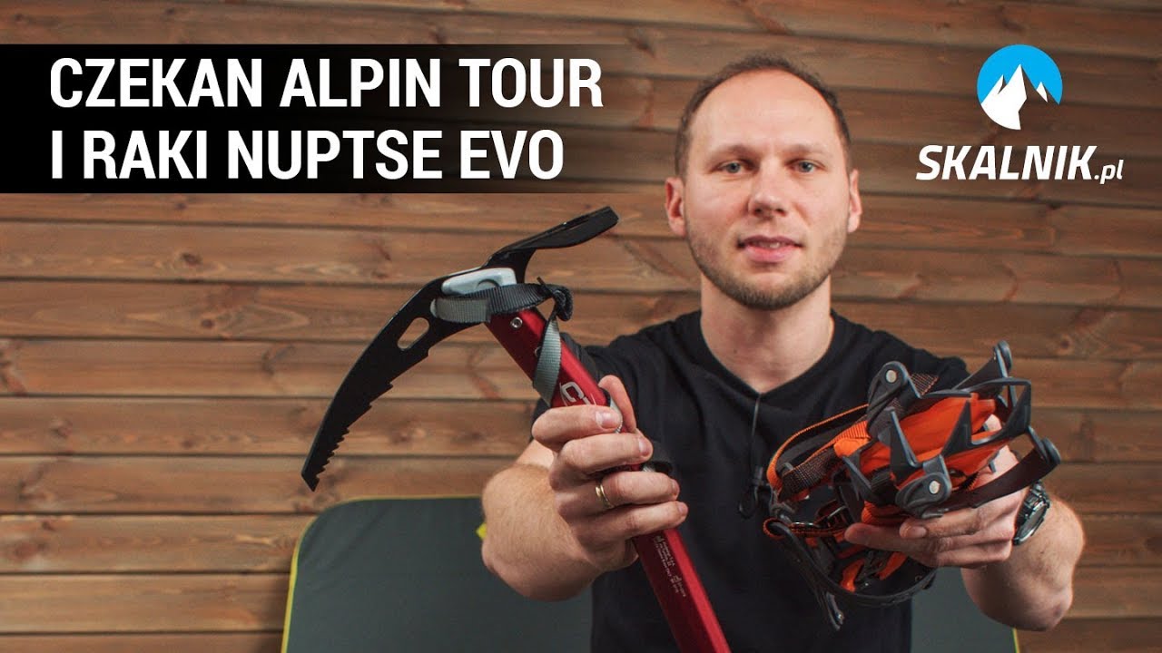 Czekan Alpin Tour i raki Nuptse Evo - idealny zestaw na zimowe wędrówki - skalnik.pl