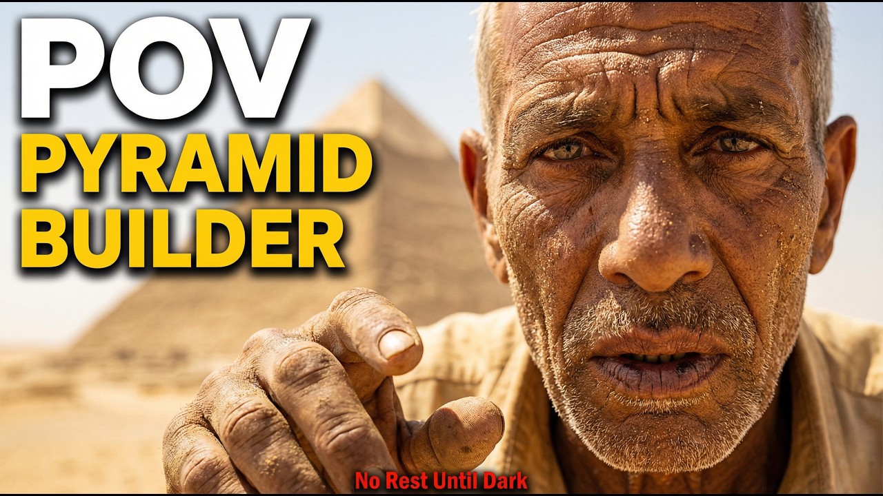 Точка зрения: Вы просыпаетесь в образе строителя пирамид в Древнем Египте — без отдыха до наступл...