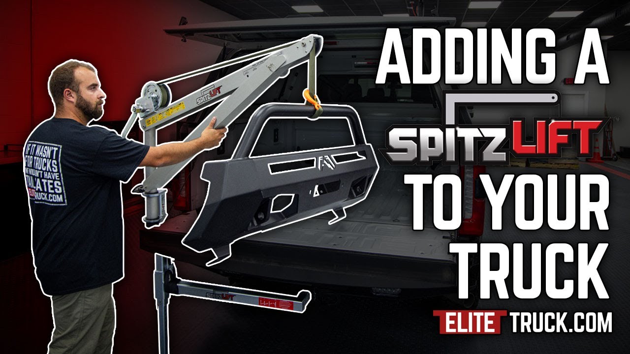 Why You Need This Crane System For Your Truck Bed (SpitzLift Installation and Review)