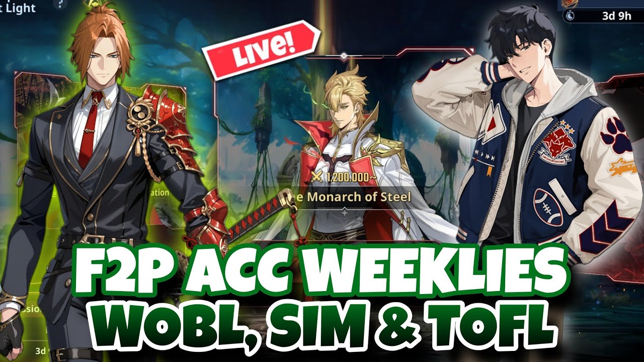 ROAD TO 1469 SUBS! F2P ACC WEEKLIES & CHILL! [SOLO LEVELING: ARISE]