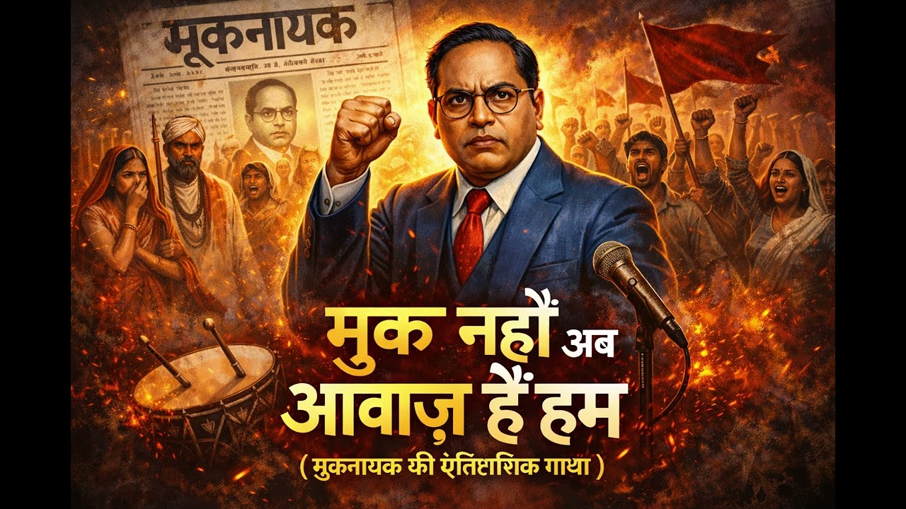 मूकनायक अख़बार | बाबासाहेब आंबेडकर द्वारा शुरू की गई बहुजनों की पहली आवाज़ | Bahujan History Song