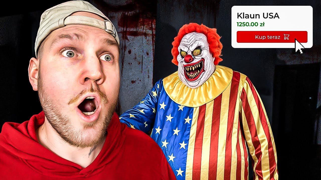 ZAMÓWIŁEM STRASZNEGO KLAUNA z DARKWEB!