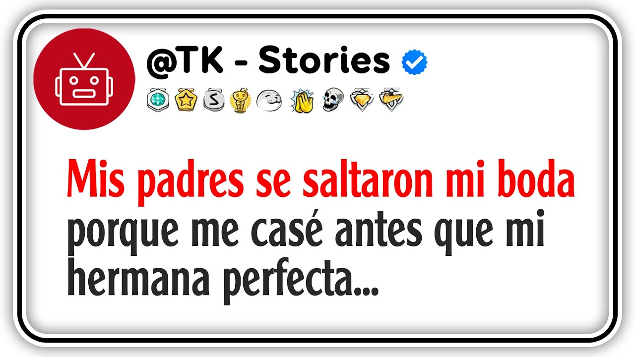 Mis padres se saltaron mi boda porque me casé antes que mi hermana perfecta...