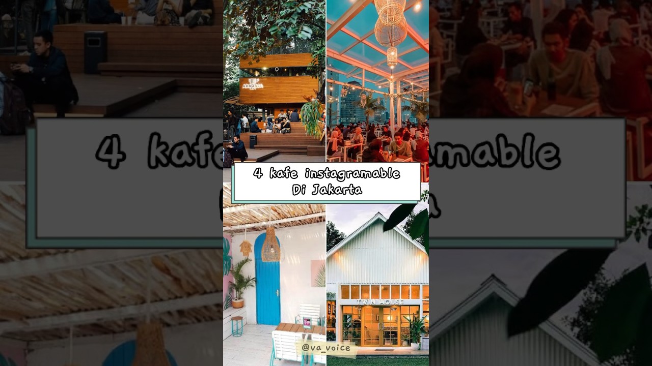 4 kafe instagramable di Jakarta #viral #shorts #cafe #jakarta
