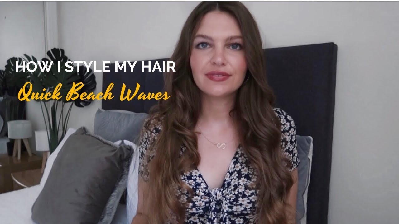 How To Create Beach Waves For Everyday |  Beach Waver Hair Tutorial