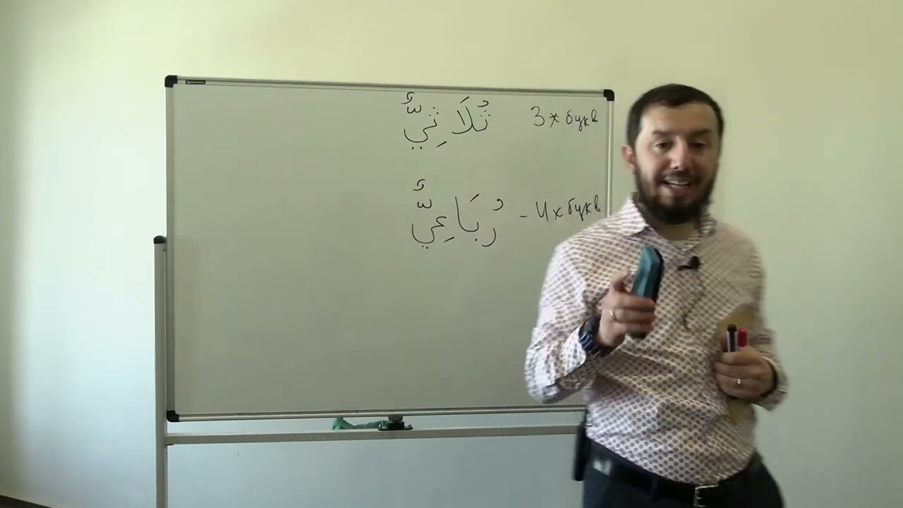 Сарф. Урок № 1. Введение в науку сарф. Часть 1.  #сарф #АрабиЯ #нарзулло #нахв