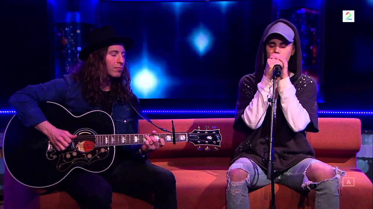 Justin Bieber interview on Senkveld (late night)