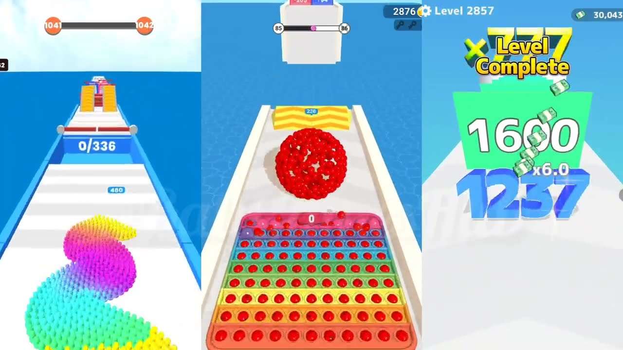 Level 2846 😱🔥 | Number Master Run & Merge vs Canvas Run vs Bowling GO ASMR | MAX LEVEL Battle!