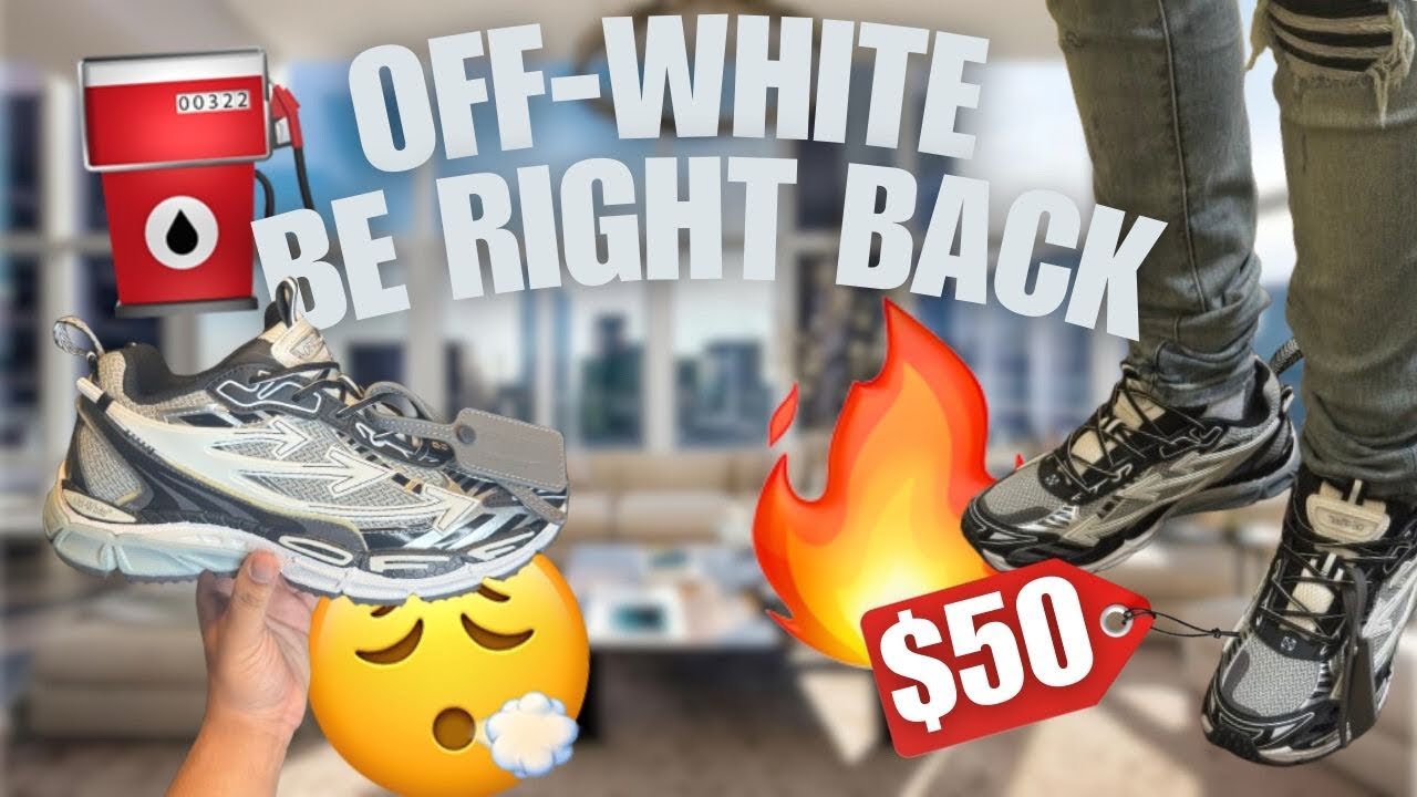 OFF-WHITE BE RIGHT BACK UNBOXING & ON FEET REVIEW