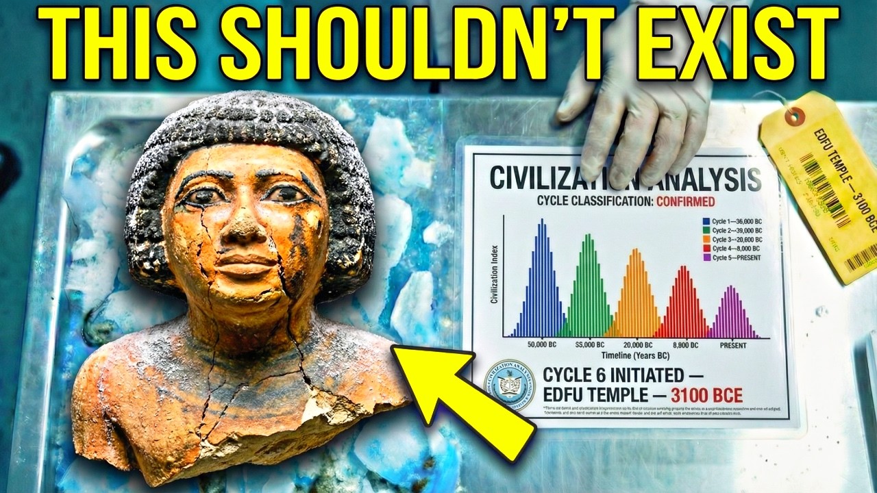 Egyptian Temple Carvings Reveal 5 Lost Civilizations Before Ours — The 6th Is Us