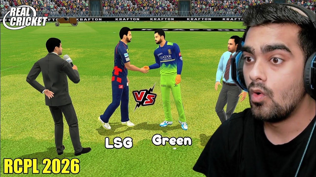 IPL Auction 2026! Green RCB Vs LSG Real Cricket (Hardcore Mode)