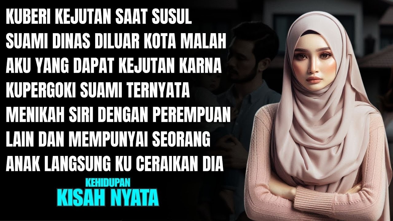 SUAMI MENIKAH SIRI DENGAN PEREMPUAN LAIN DAN MEMPUNYAI SEORANG ANAK LANGSUNG KU CERAIKAN DIA
