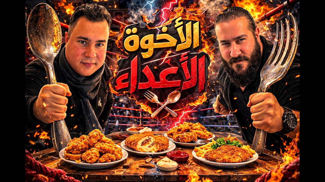 الاخوة تحولت لعداوة كرمال الاكل ⚔ دبل بايت