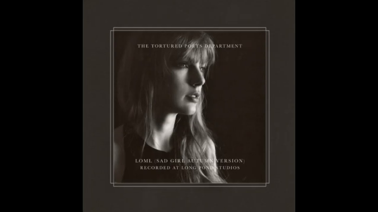 loml taylor swift  (sad girl version recorded at long pond studios)