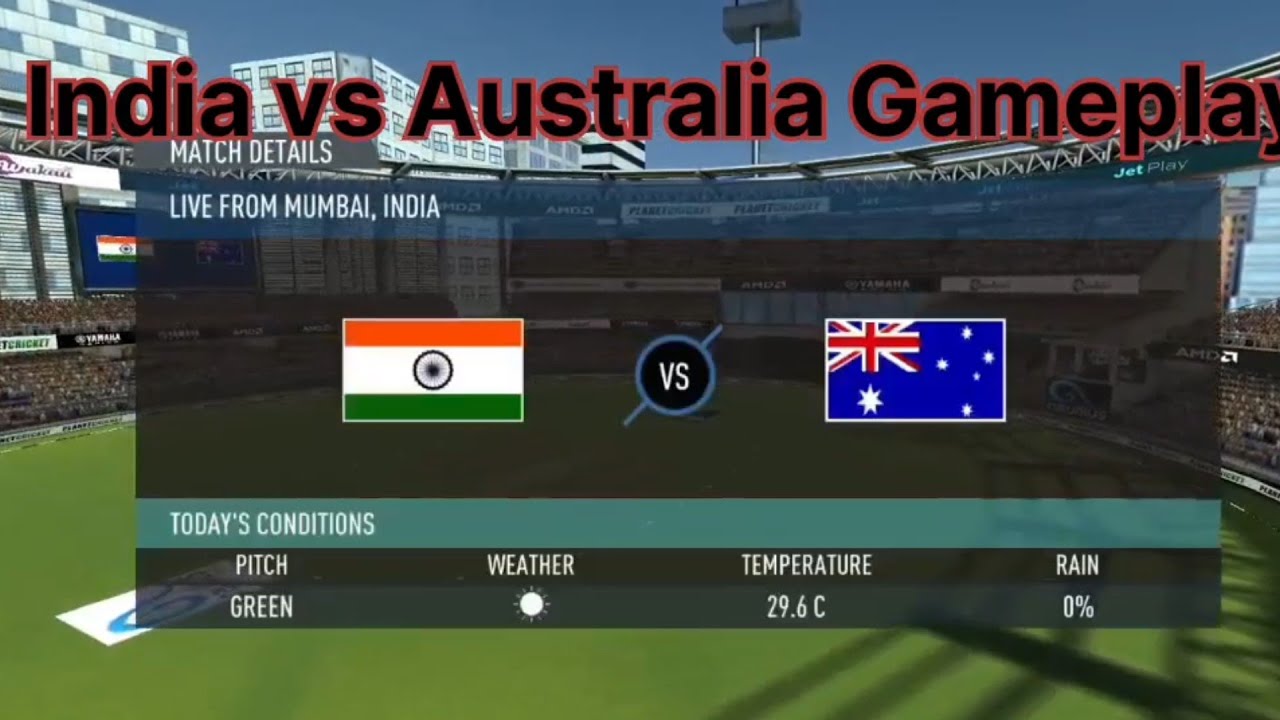 India vs Australia Gameplay | #RC20 #rc20gameplay  Part 1 
