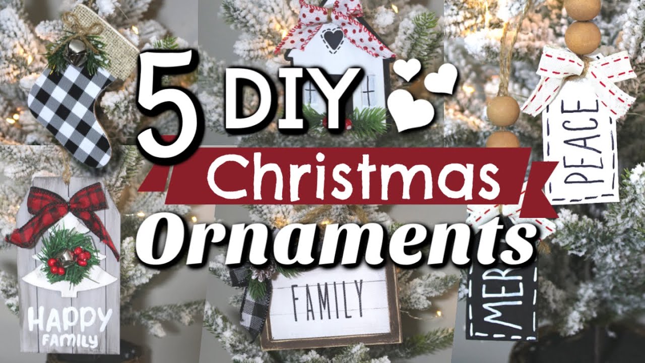 5 DIY Dollar Tree Christmas Ornaments | Dollar Tree Christmas Decor 2019 | Krafts by Katelyn