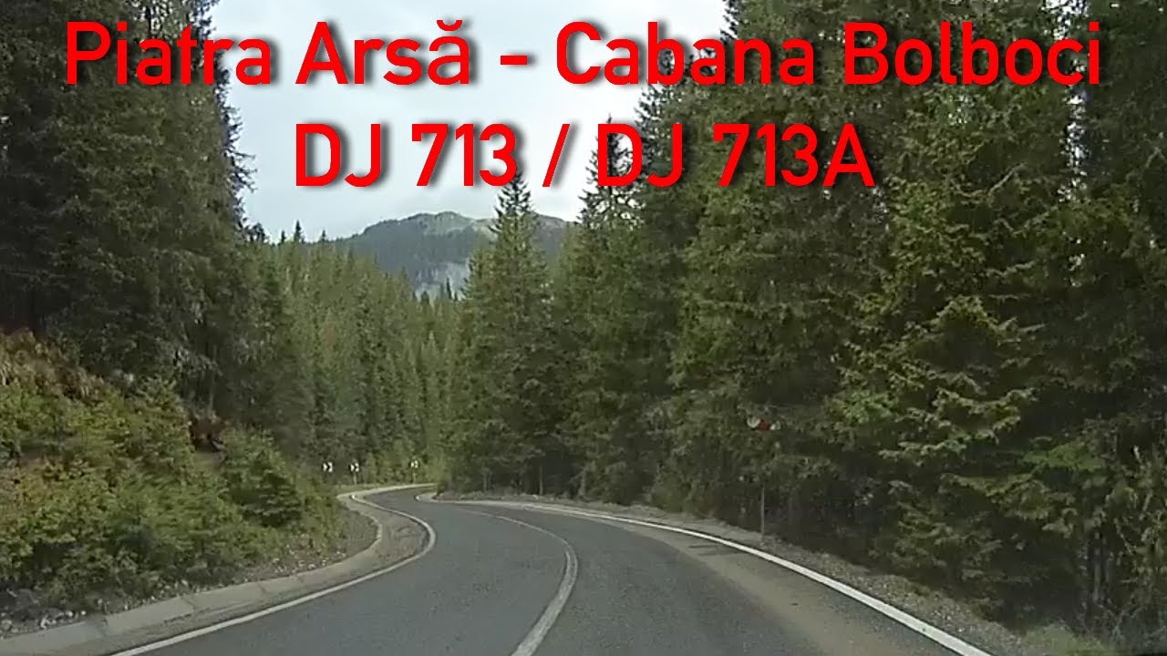 DJ713/713A Piatra Arsă - Cabana Bolboci