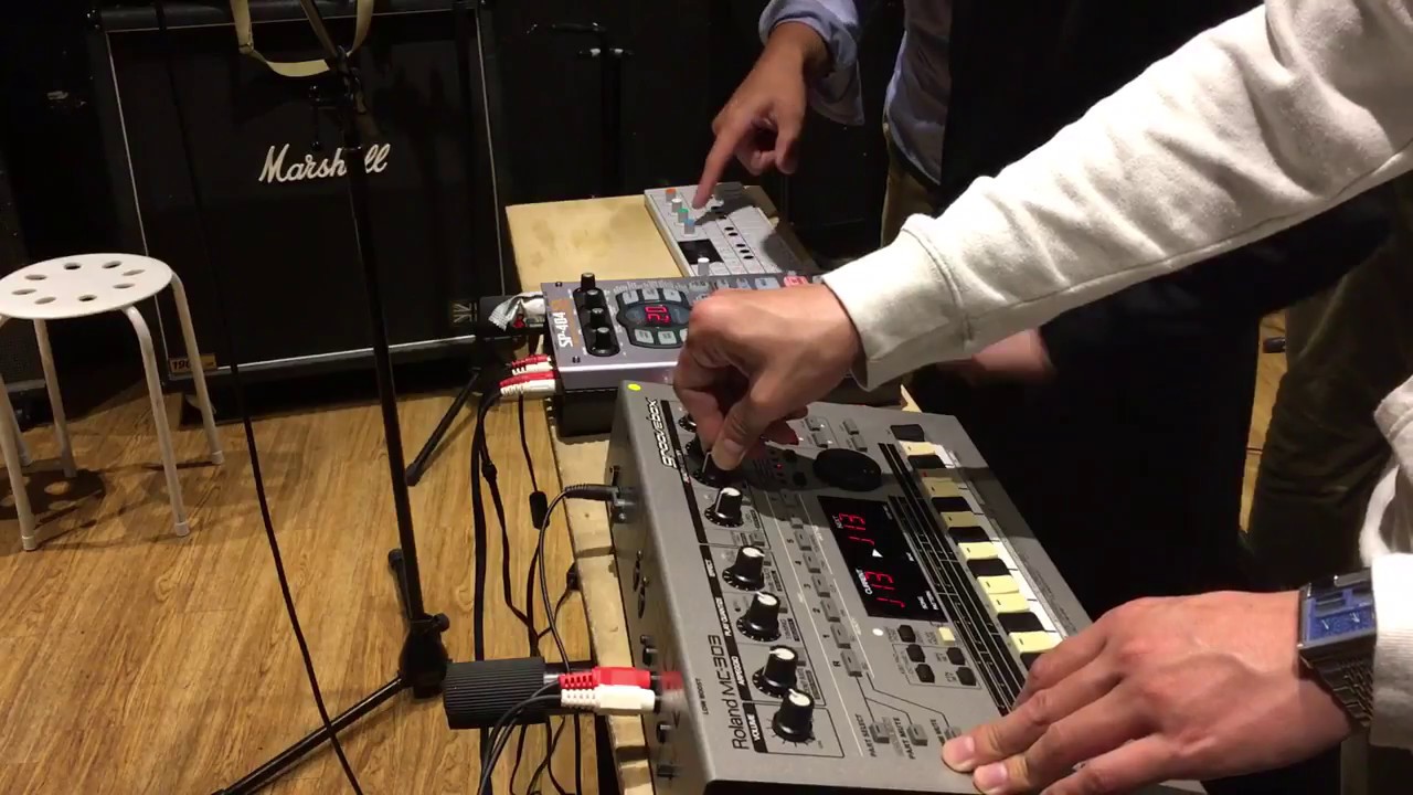 Roland MC-303 2018.01.20 Studio Live
