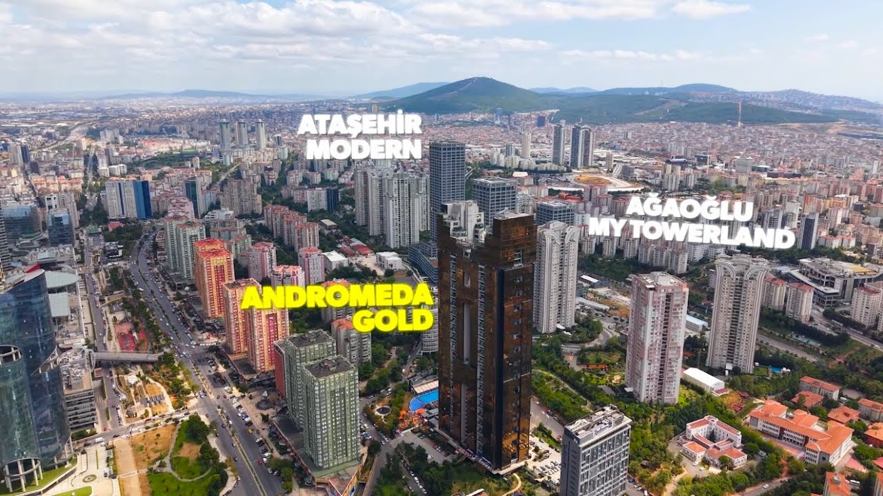 Ataşehir Andromeda Gold Residence Satılık 4+1 Daire