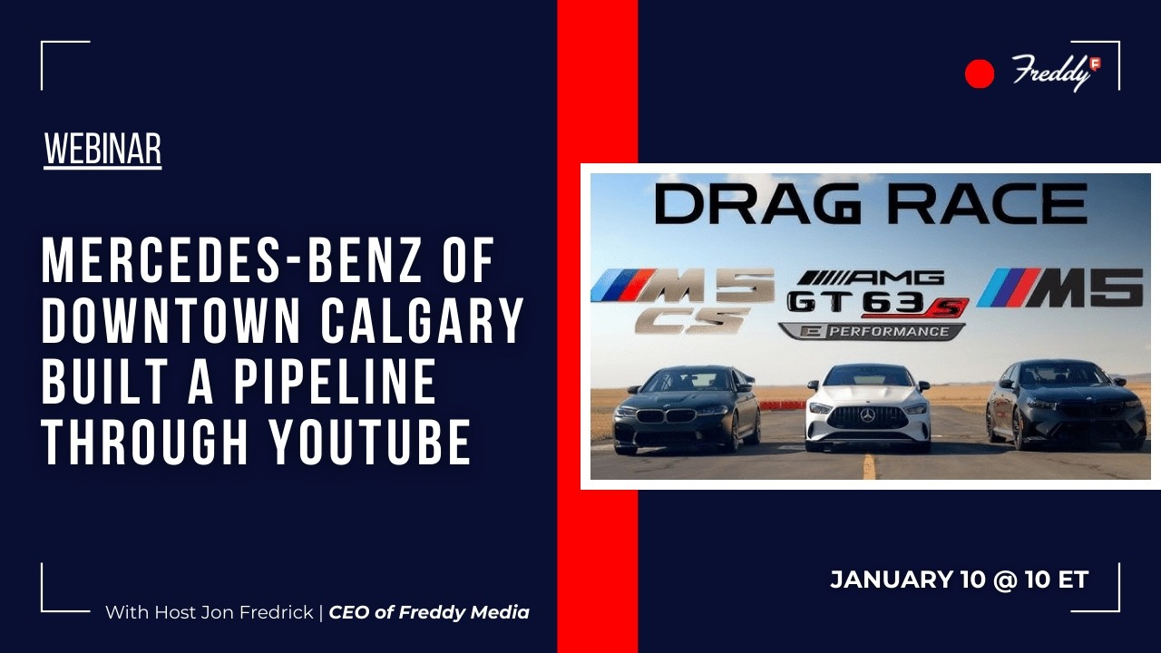 How Mercedes Benz of Downtown Calgary Built a Pipeline Through Youtube