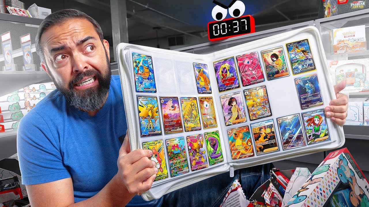 Complete Set in 151 Min. or Lose It All FOREVER (Pokémon Card Challenge)