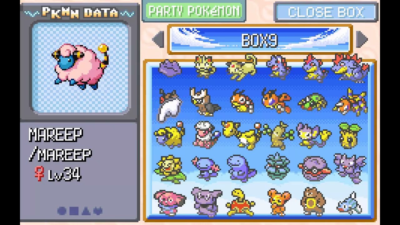 Pokemon Emerald All 212 Obtainable Pokemon (All Shiny)