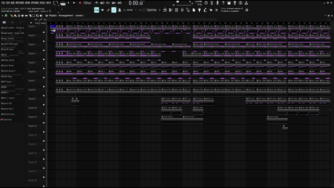 Yeat - PUT IT ONG (Instrumental Remake) 100% ACCURATE