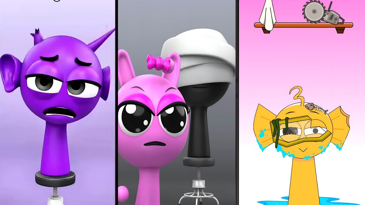 OH NO HELP SPRUNKI 😢 I Incredibox Tiles Hop Edm Rush