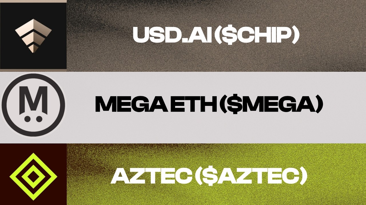 USD.AI ($CHIP) | AZTEC ($AZTEC) | MEGAETH ($MEGA) | COIN REVIEW | FUNDAMENTAL - TECHNICAL ANALYSIS