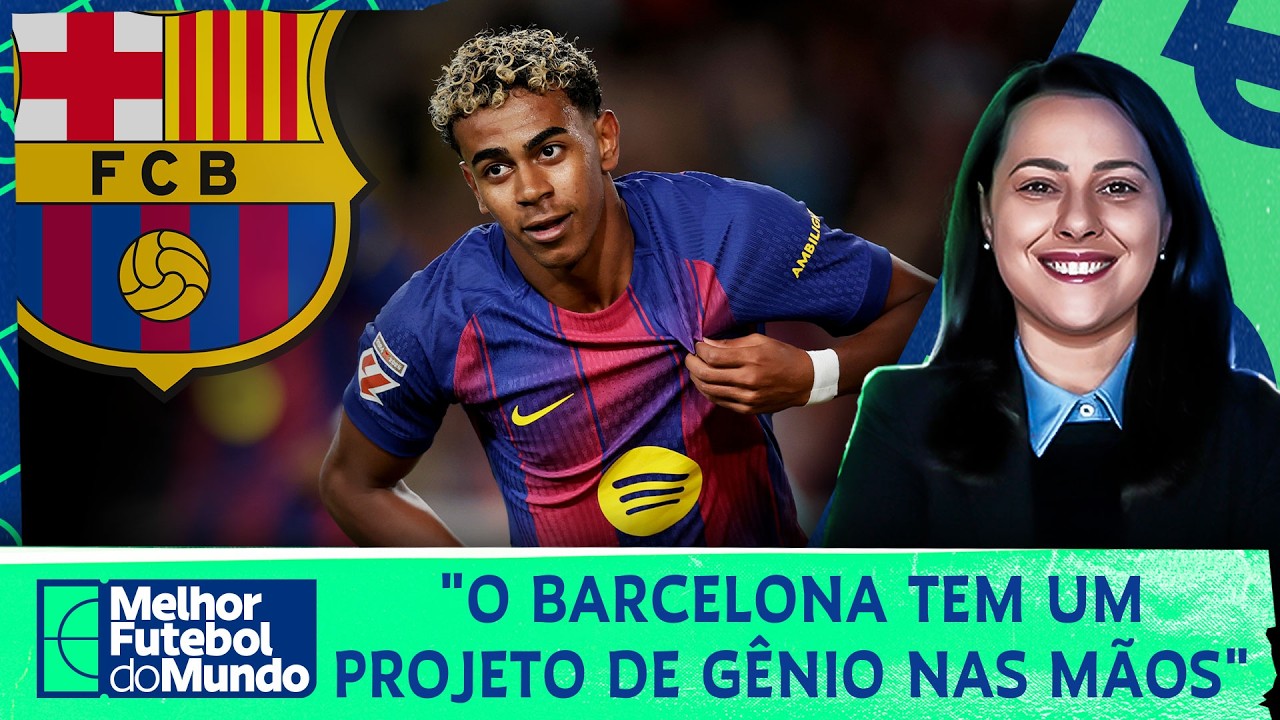 LAMINE YAMAL CONSEGUIU FEITO HISTÓRICO DESDE SUA ESTREIA COM BARCELONA E TÁ CRESCENDO NA TEMPORADA