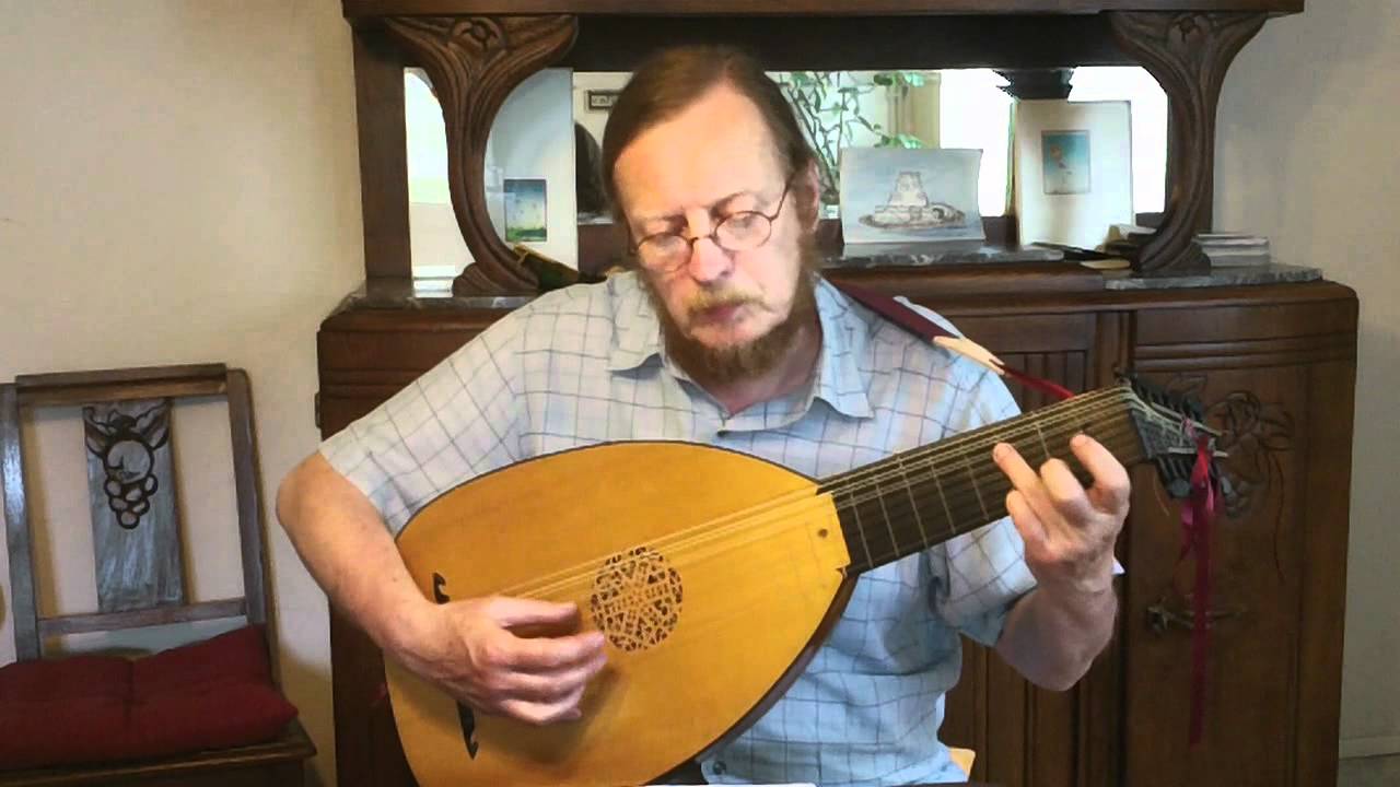 John Playford - All in a Garden Green - Lute - Luth