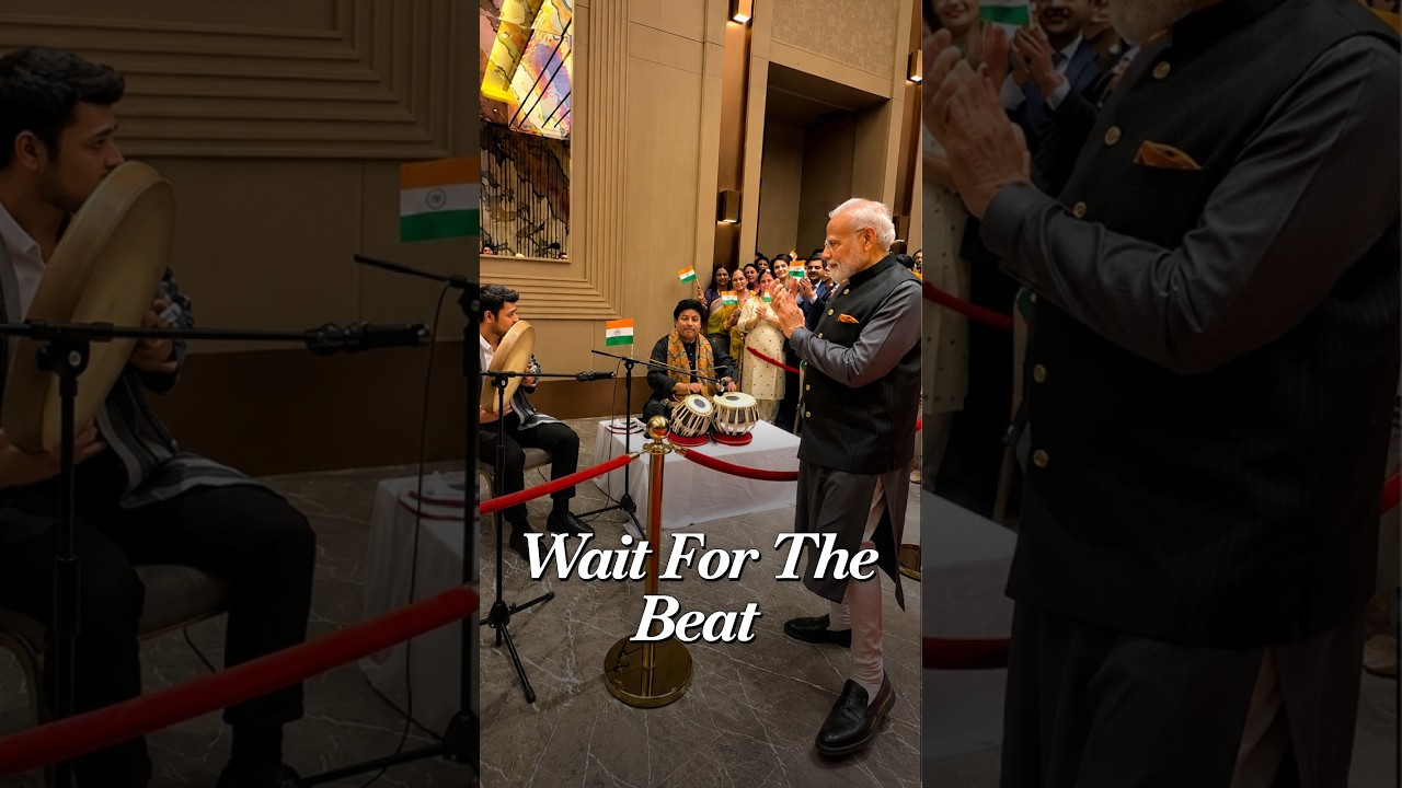 PM Modi Shares India-Uzbekistan Musical Fusion of Tabla, Doira and Chang