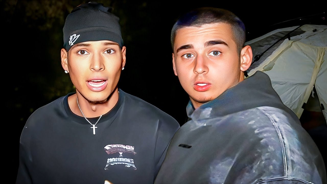 24 Hour Survival Camping at the FaZe House!