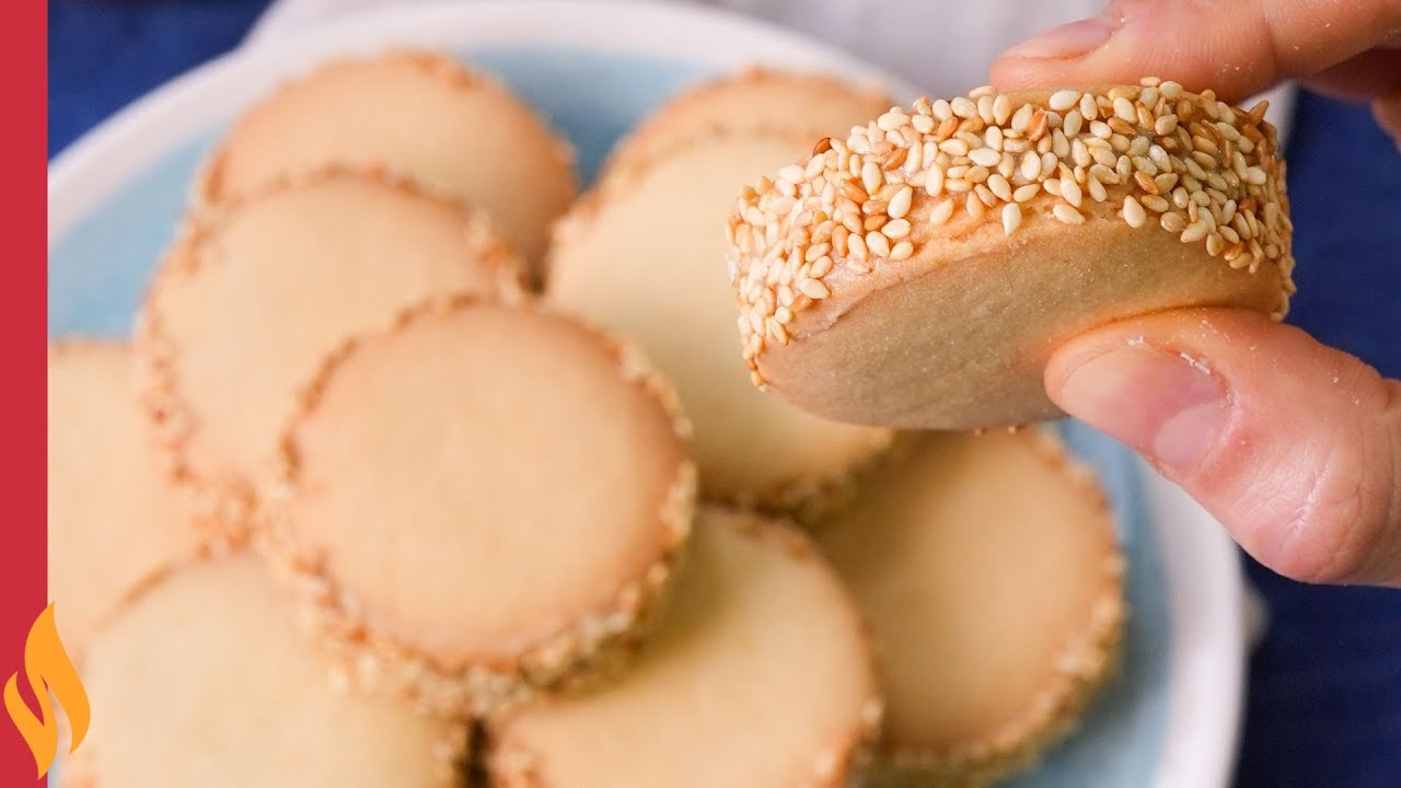 СО ВКУСОМ ВЫПЕЧКИ 🤩 Рецепт печенья Тахини с кунжутом 😍