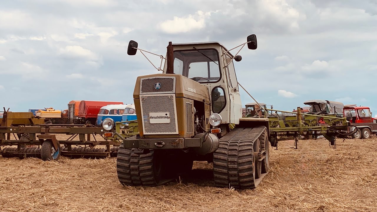 KFL Eichsfeld bei den Historischen Landwirtschaftstagen W50 IFA Robur Lo ZT 300 GB Kirovets K700