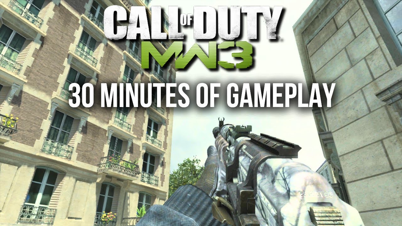 30 Minutes of Call of Duty MW3 Multiplayer Gameplay (No Commentary)