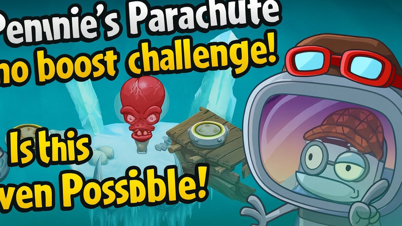 Is this an Epic Fail?! Attempting Pennies Parachute Challenge on Max Difficulty | PvZ 2 Gameplay