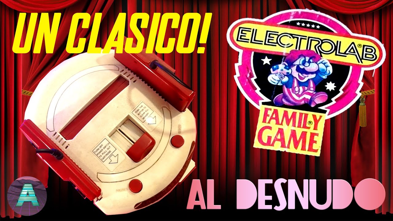 ELECTROLAB Family Game AL DESNUDO! Famiclone clasico en Argentina.