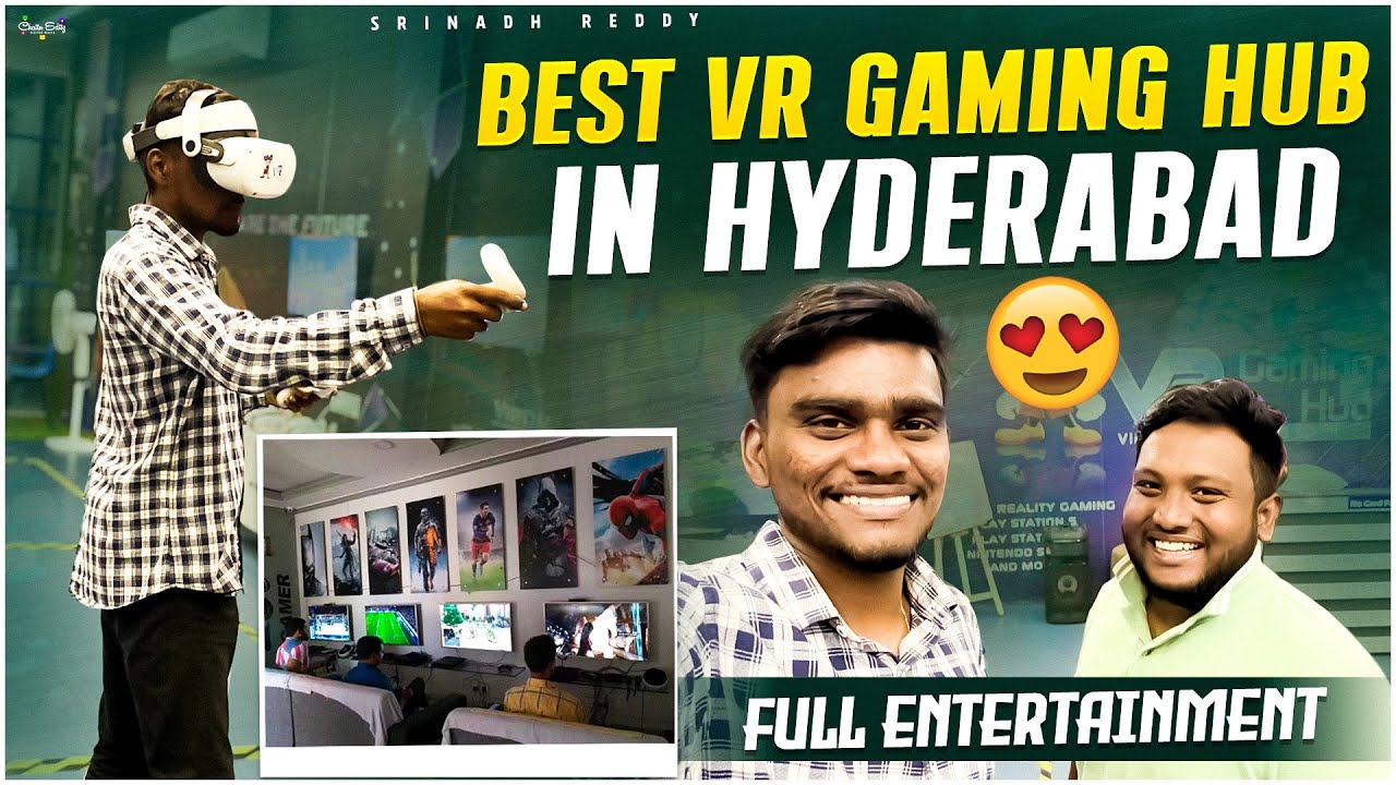 Best VR Gaming in Hyderabad l Full Entertainment😁l VR Gaming Hub l Telugu Vlogs
