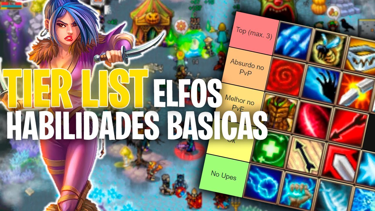TIER LIST DE HABILIDADES BASICAS ELFOS - WARSPEAR ONLINE