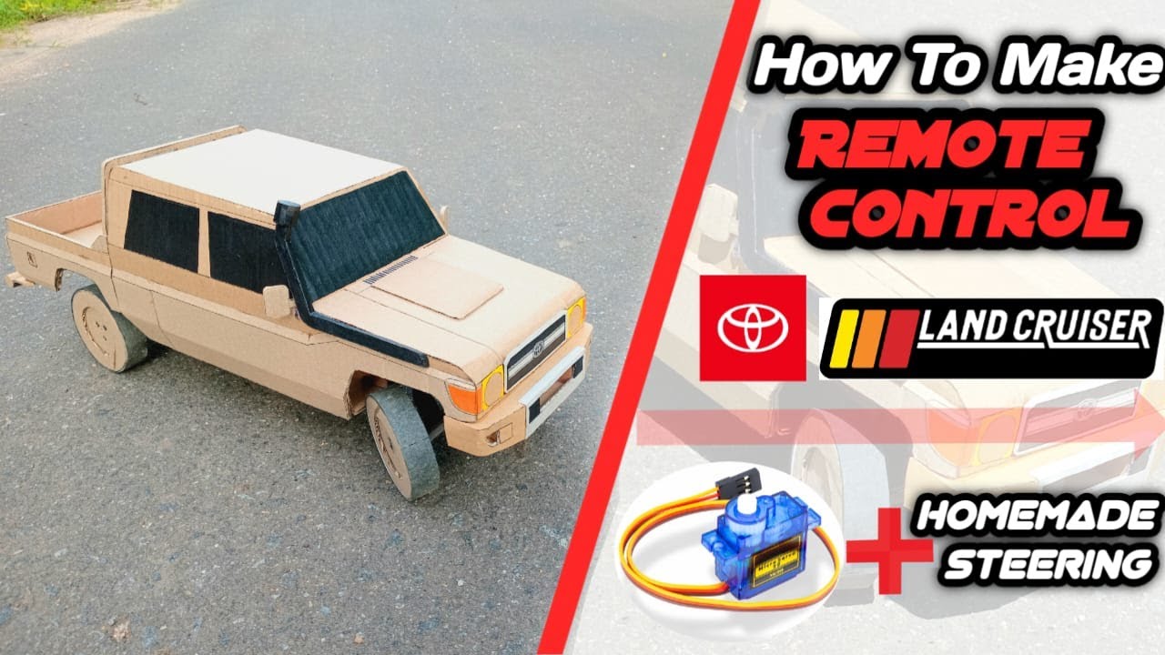 How To Make RC Toyota Land Cruiser LC79