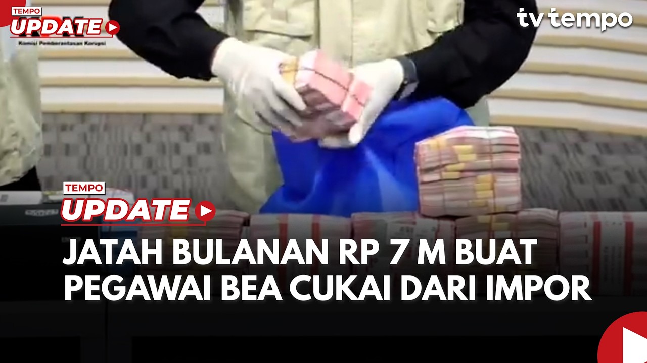 Modus Pegawai Bea Cukai yang Ditangkap KPK Dapat Uang Haram