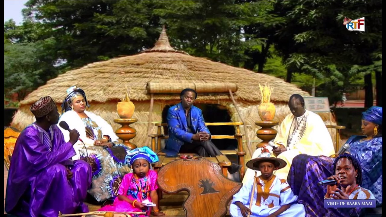 MOLO BA - Emission Miin e Mah Radio Télévision Fulbe - Invité Baaba Maal