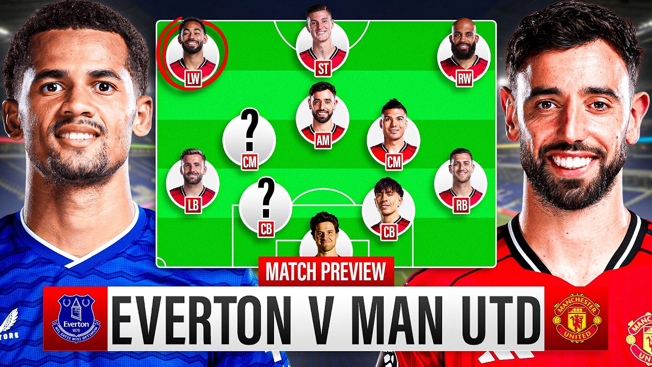 SET PIECE WARFARE! Sesko Should Start! Everton vs Man United Tactical Preview