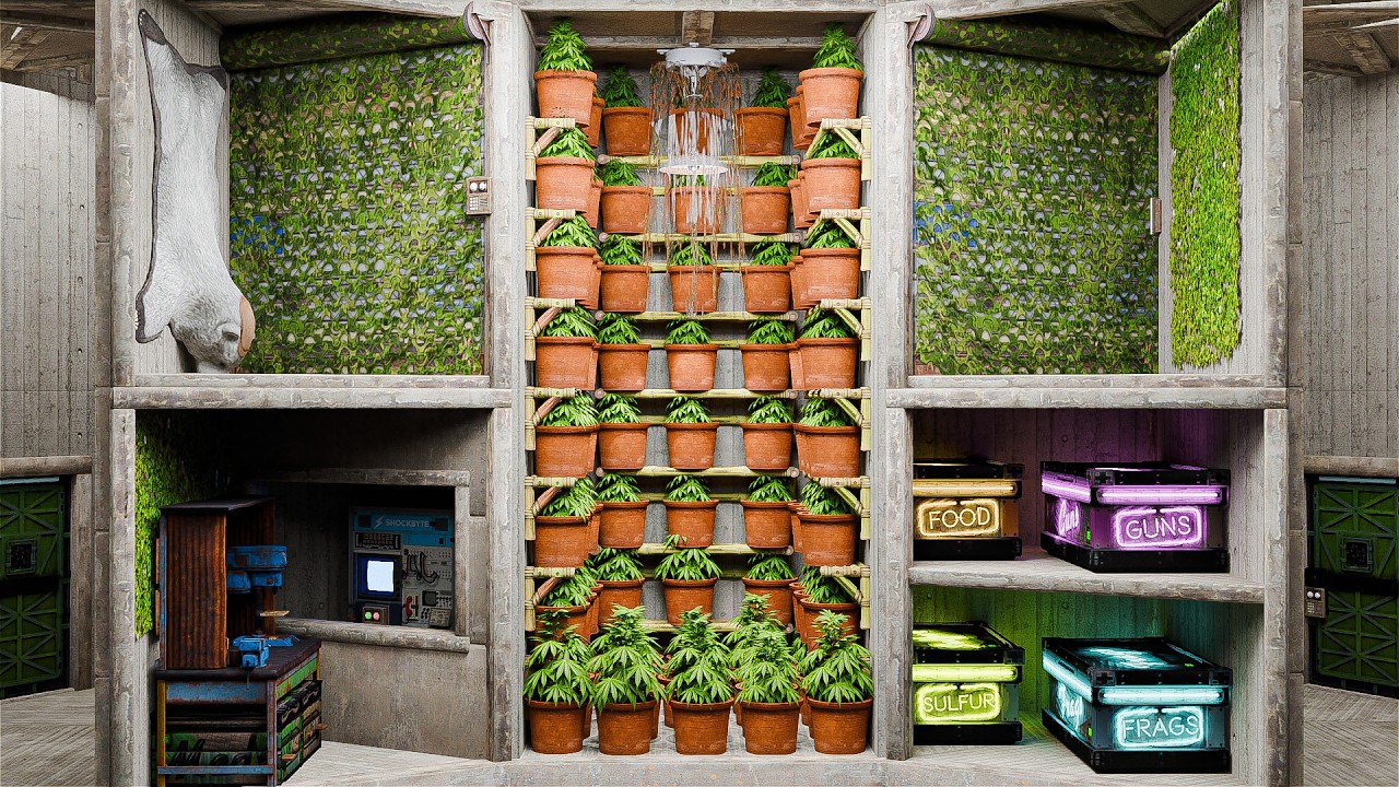 I Built the Most Compact Farm in Rust